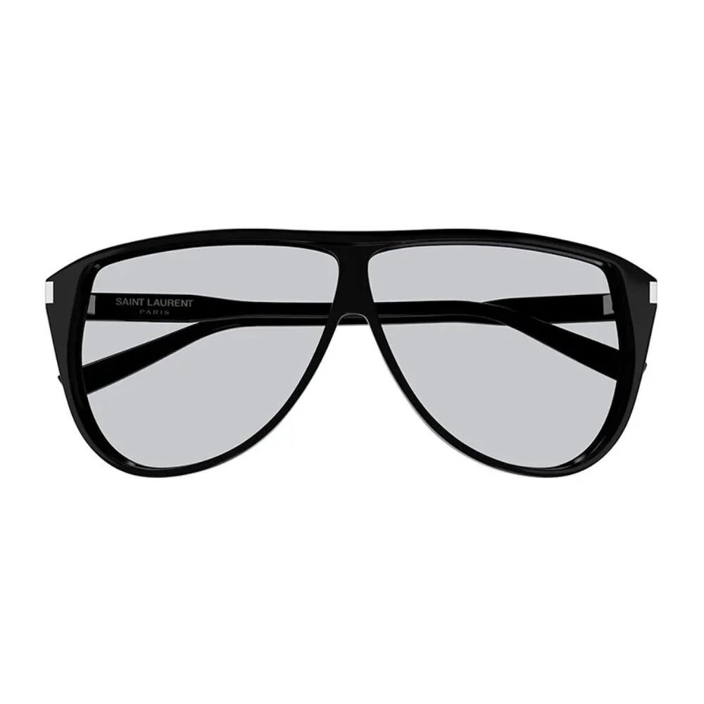 NEW SAINT LAURENT AVIATOR SUNGLASSES SL731 GASPAR 001 MEN BLACK SL 731 EYEWEAR